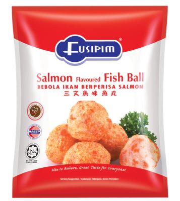三文魚味魚丸